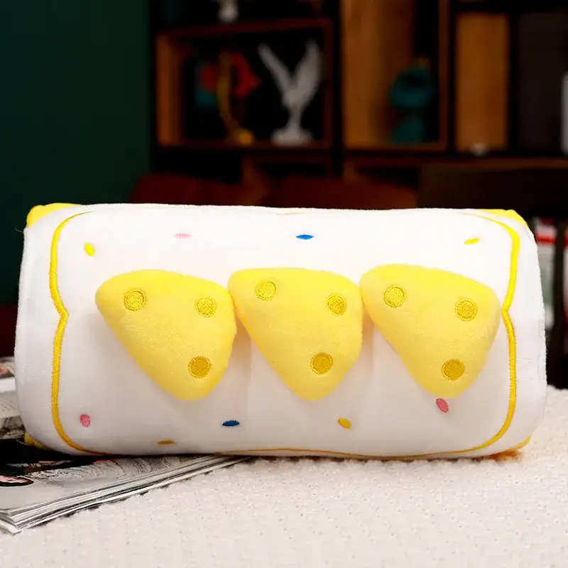 Cute Cartoon Fruit Pillow Blanket Dual Use Nap Pillow - Image 3