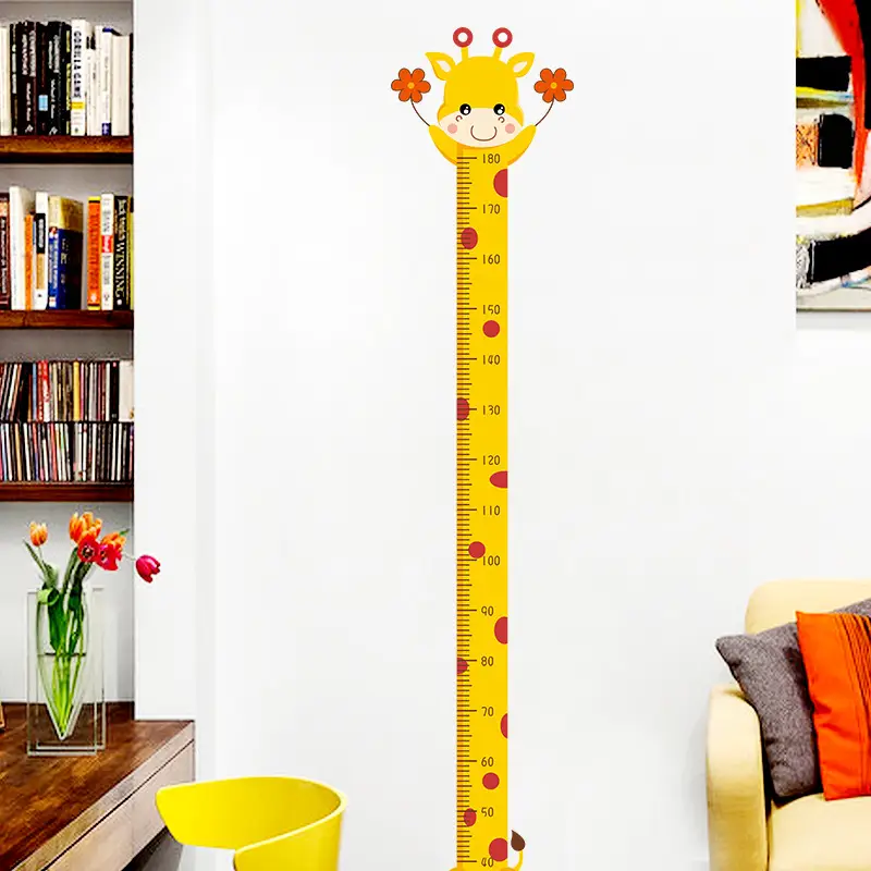 Cartoon Height Ruler for Kids Wall Sticker Self-Adhesive - Image 11