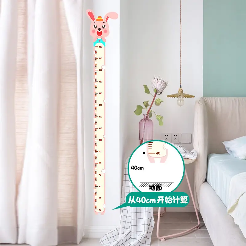 Cartoon Height Ruler for Kids Wall Sticker Self-Adhesive - Image 4
