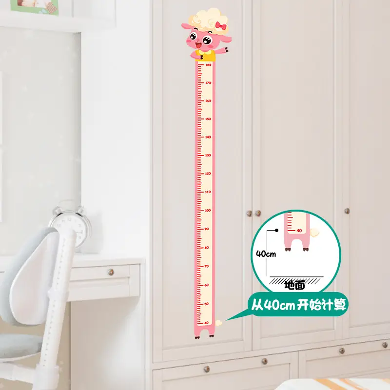 Cartoon Height Ruler for Kids Wall Sticker Self-Adhesive - Image 5