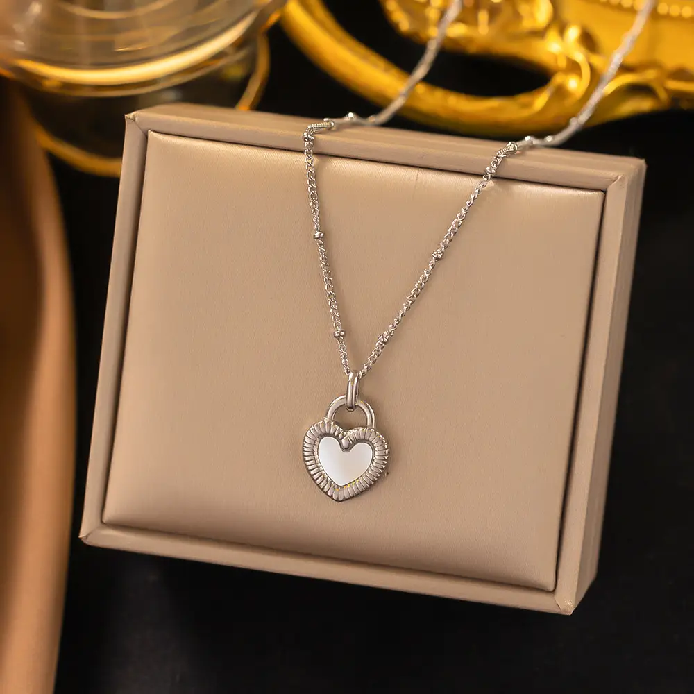 Gold Heart Shaped Love Earrings for Women