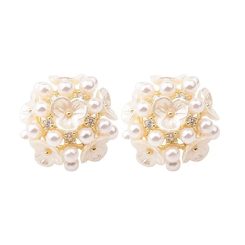 Fairy Flower Ear Clip No Hole Mosquito Repellent Earrings