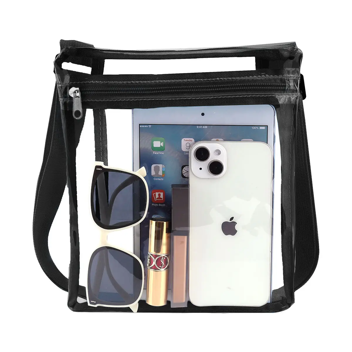 Transparent Waterproof Shoulder Bag for Phones & Accessories — feature 10