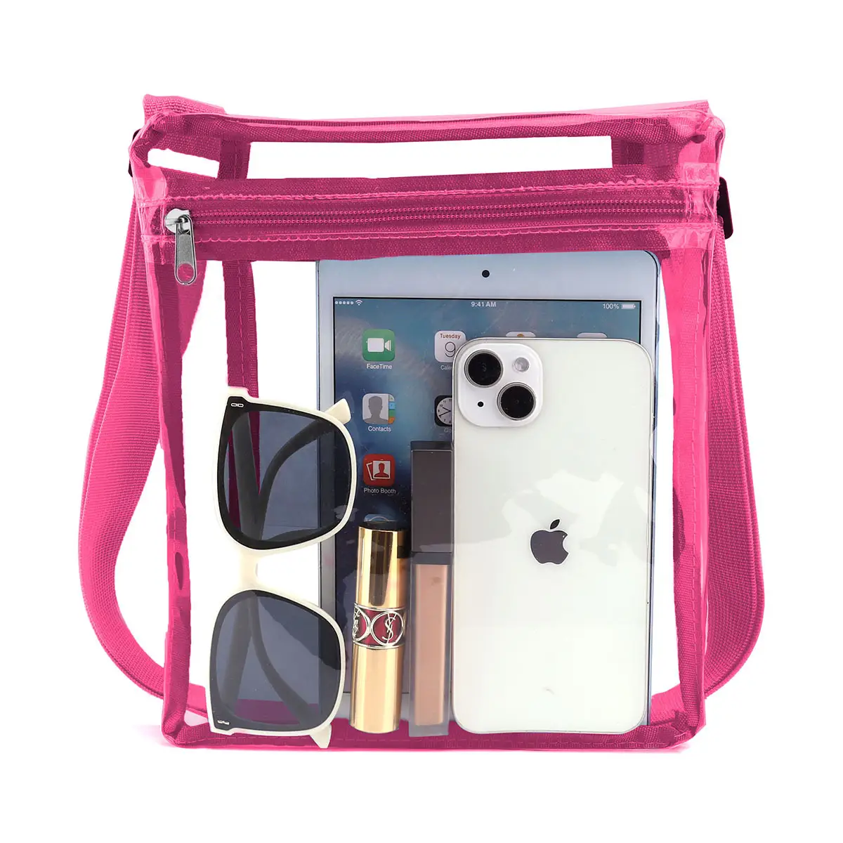 Transparent Waterproof Shoulder Bag for Phones & Accessories — feature 11