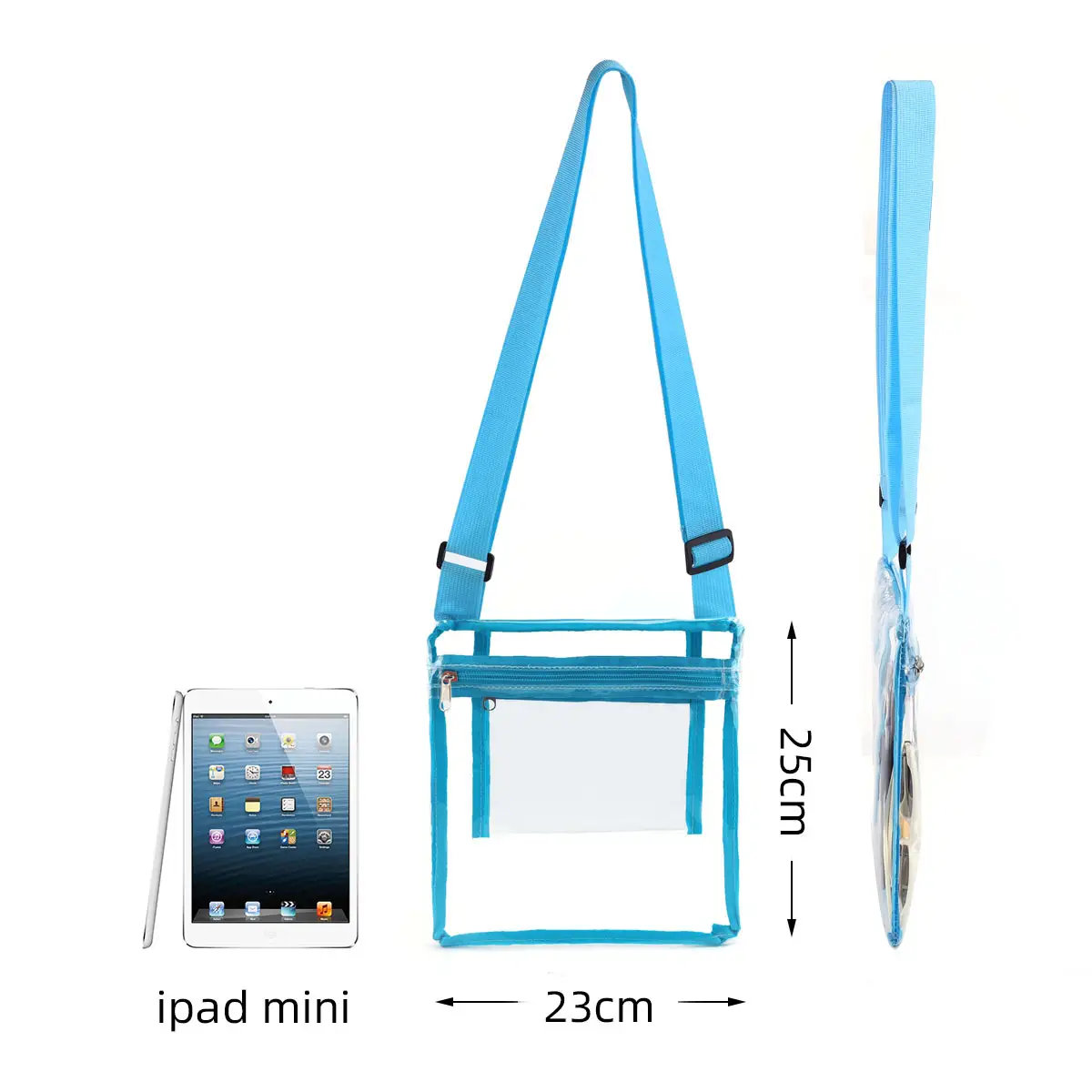 Transparent Waterproof Shoulder Bag for Phones & Accessories — feature 5