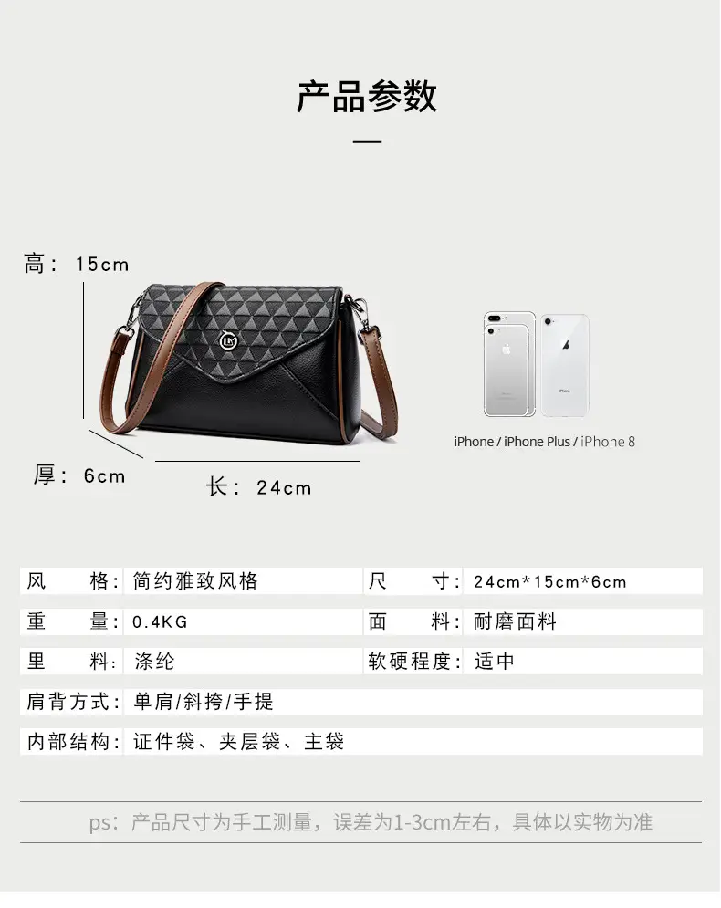 Elegant Black Crossbody Bag for Women 2025 — feature 5