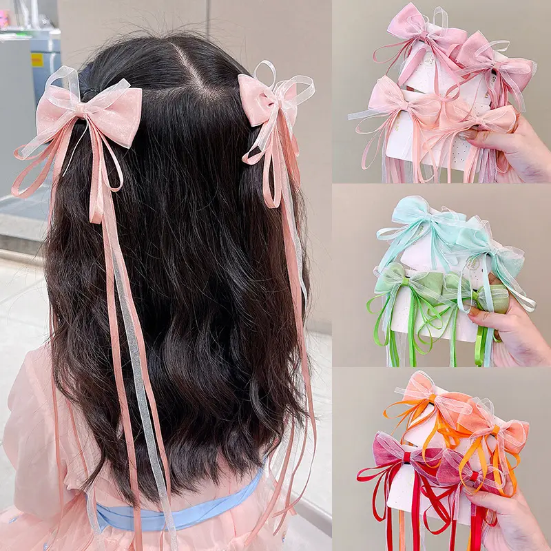 Pink Super Fairy Bow Hairpin for Girls - Image 10