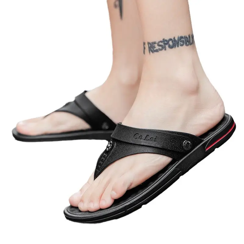 2023 Summer Korean Casual Slippers Plus Size