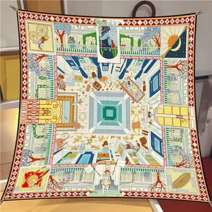 New Small Floral Printed Twill Silk Scarf for Women — feature 4