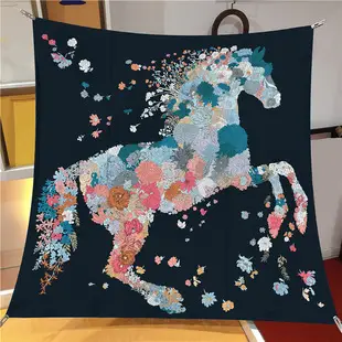 New Small Floral Printed Twill Silk Scarf for Women — feature 5