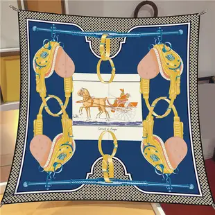 New Small Floral Printed Twill Silk Scarf for Women — feature 6
