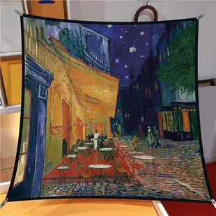 New Small Floral Printed Twill Silk Scarf for Women — feature 9