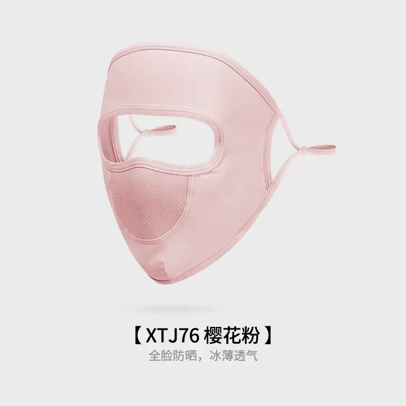 Women Full Face Sunscreen Hat White - Image 9