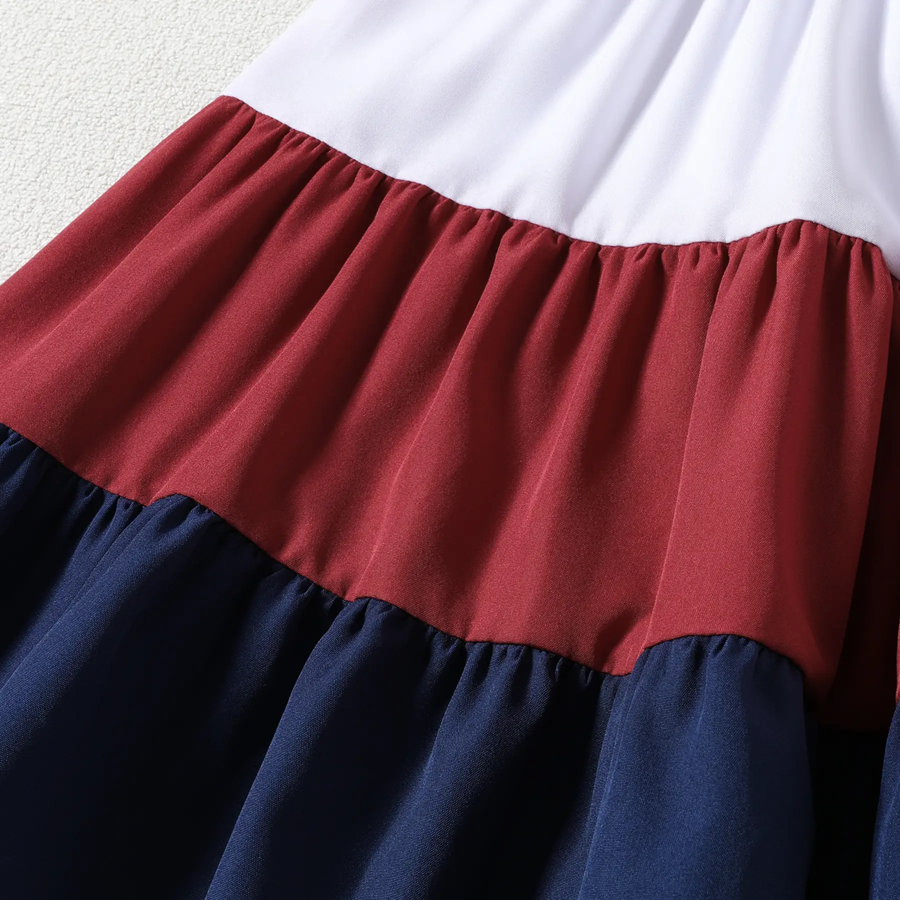 2 Piece Red Blue Skirt & Hairband Set for Girls — feature 13