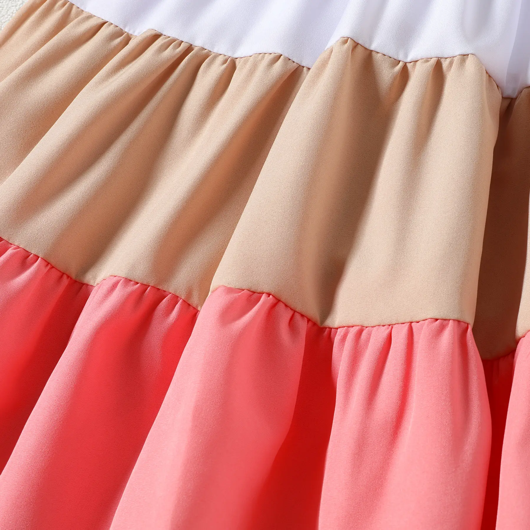 2 Piece Red Blue Skirt & Hairband Set for Girls — feature 7