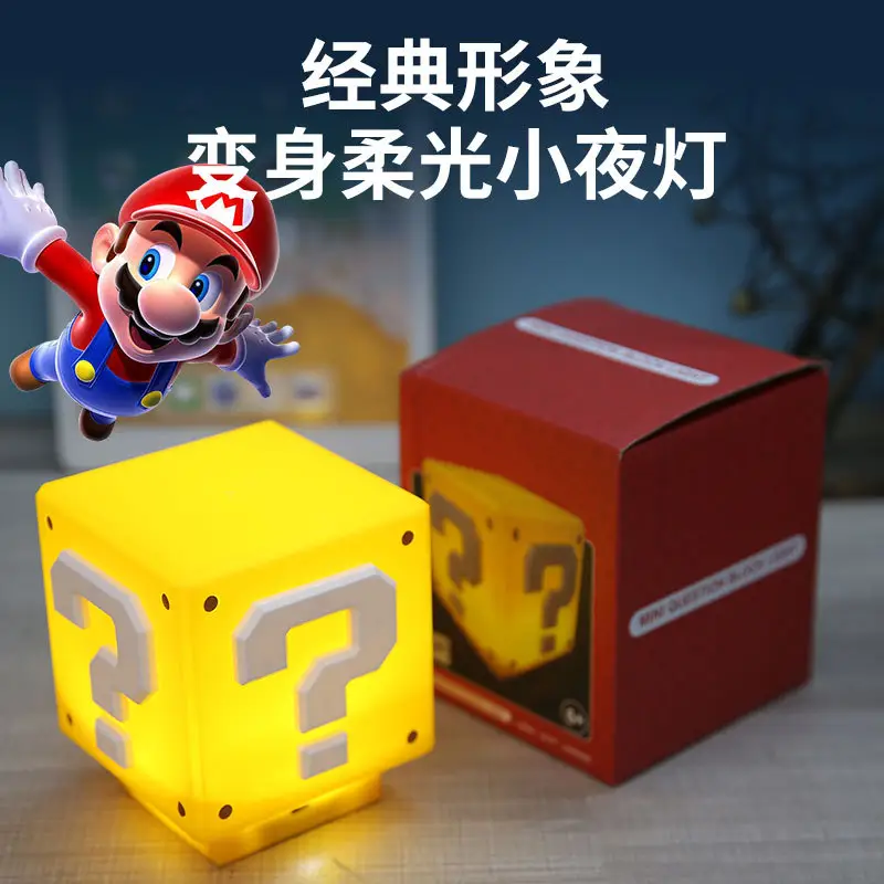 LED Night Light Square Tile with Sound & USB Charging - Image 20