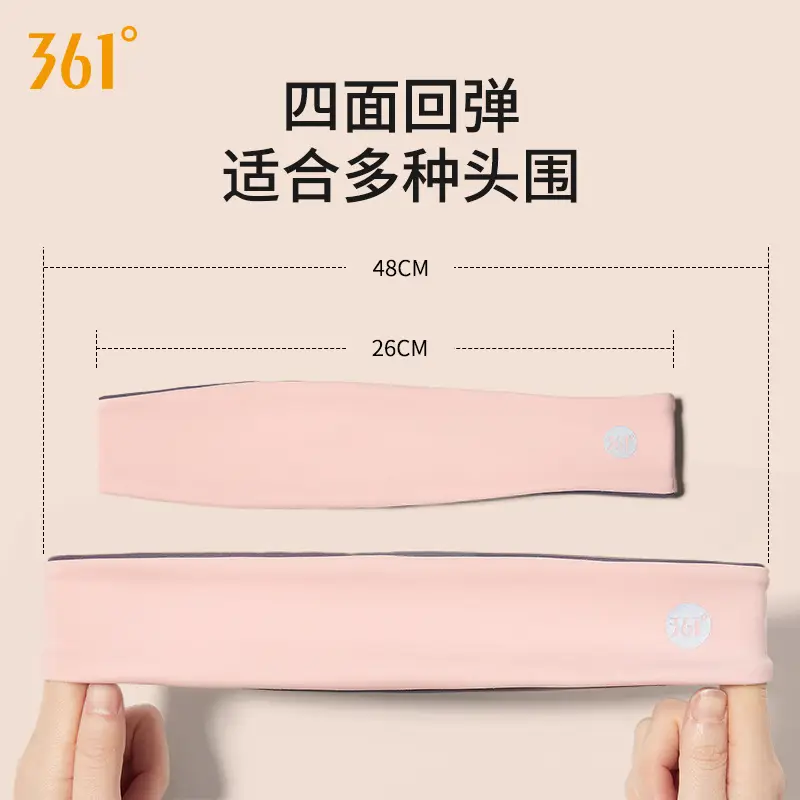 361 Blue Sweat Resistant Headband for Women - Image 5