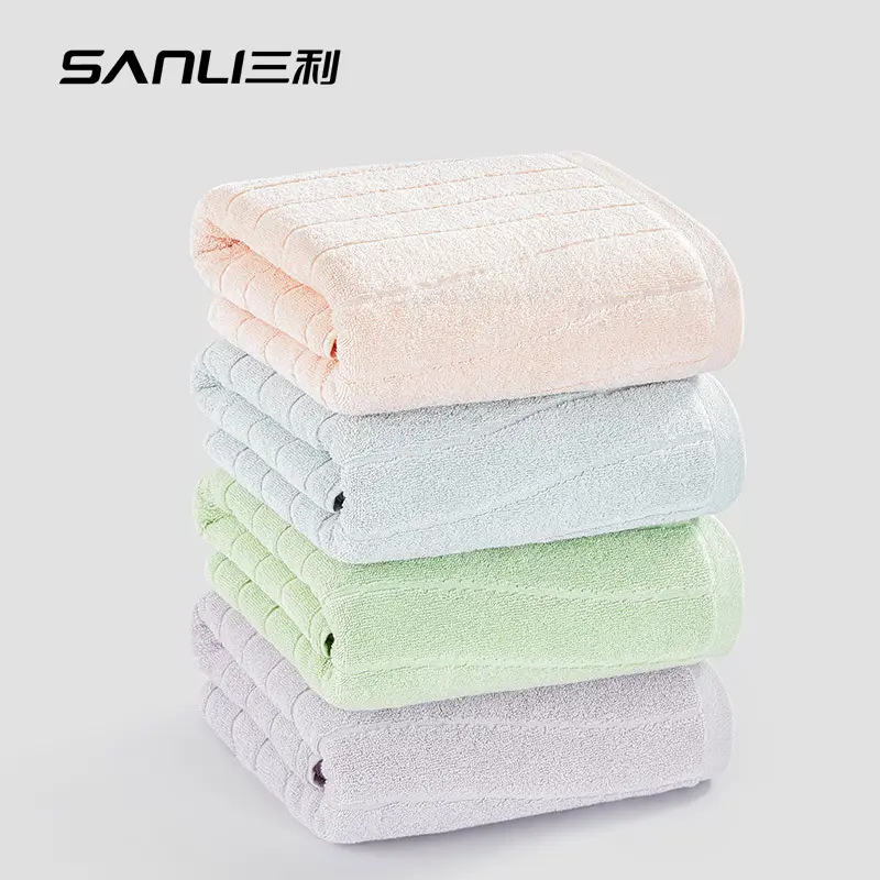 Sanli Home Water Corrugated Bath Towel Extra Large 400G - Image 6