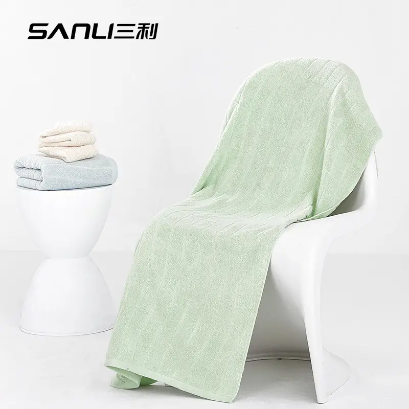 Sanli Home Water Corrugated Bath Towel Extra Large 400G - Image 8