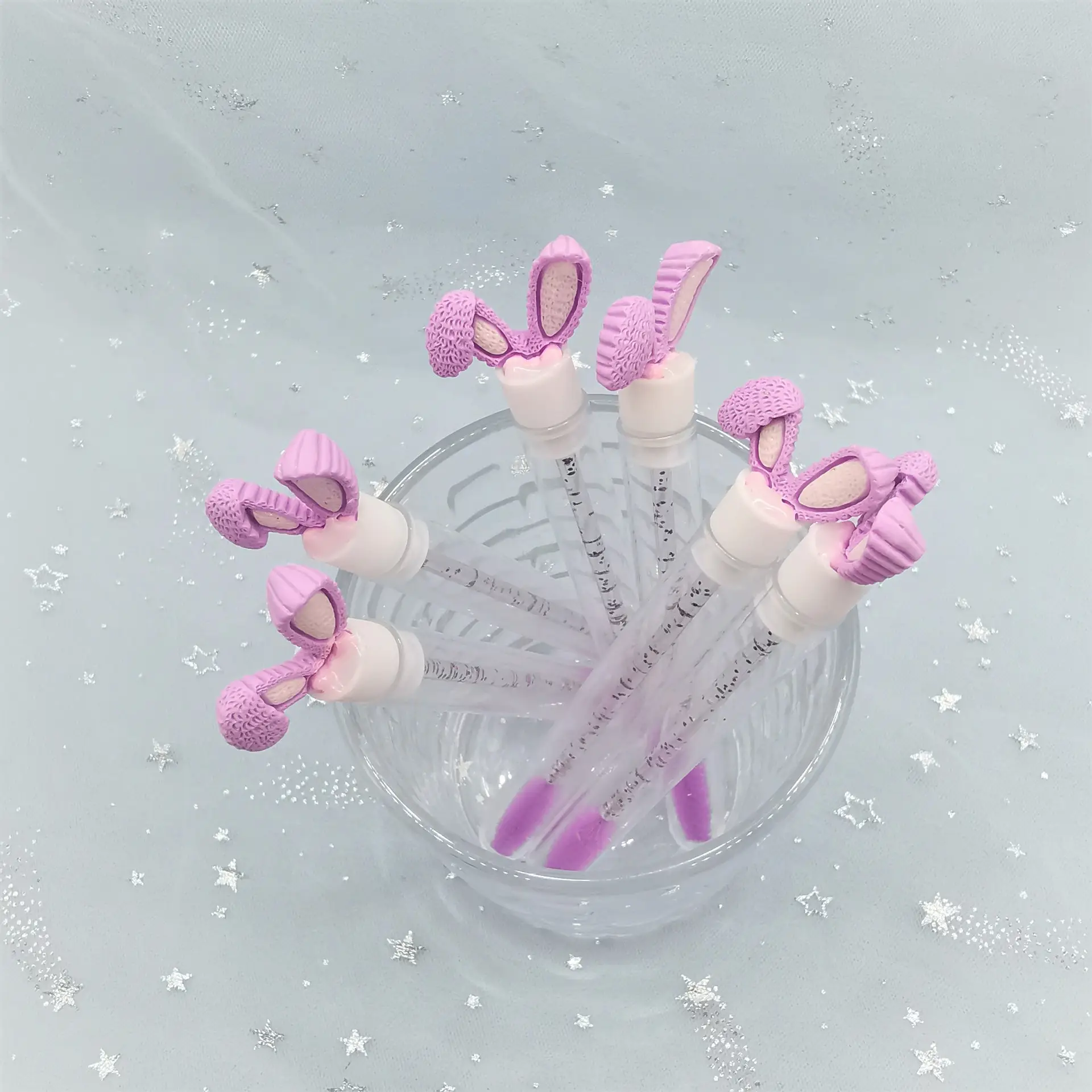 Rabbit Ear Mascara Brush Transparent Tube — feature 10