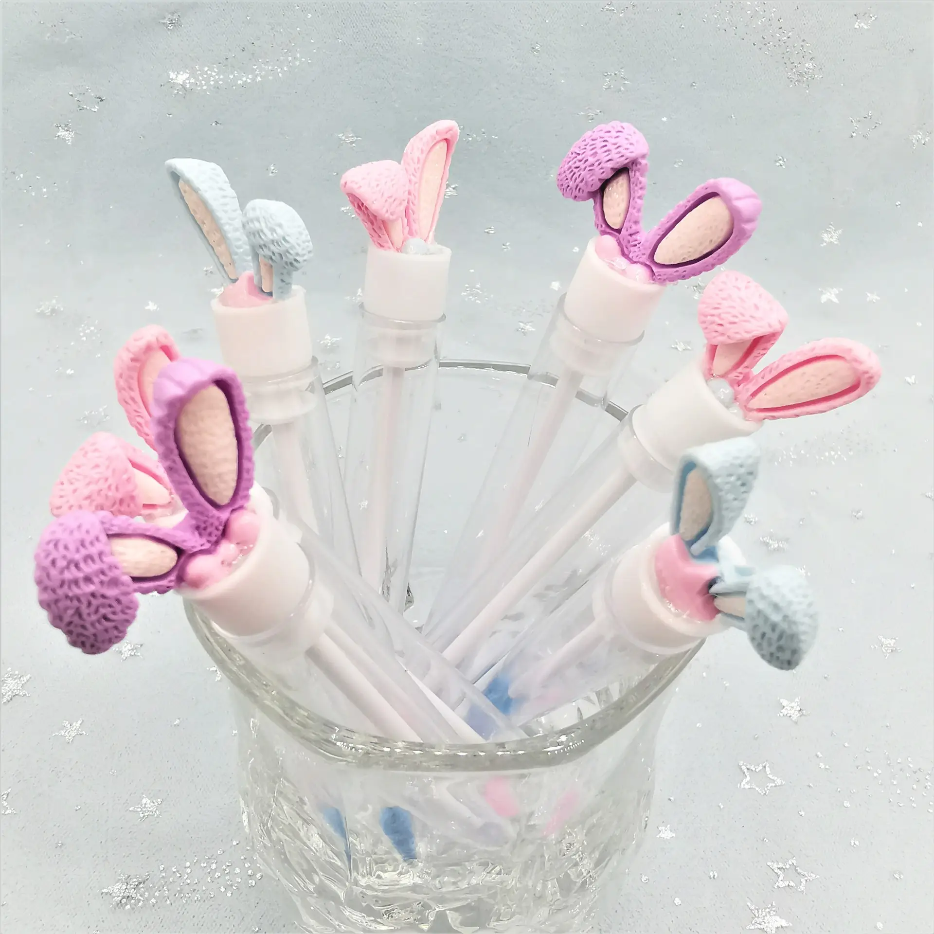Rabbit Ear Mascara Brush Transparent Tube — feature 11