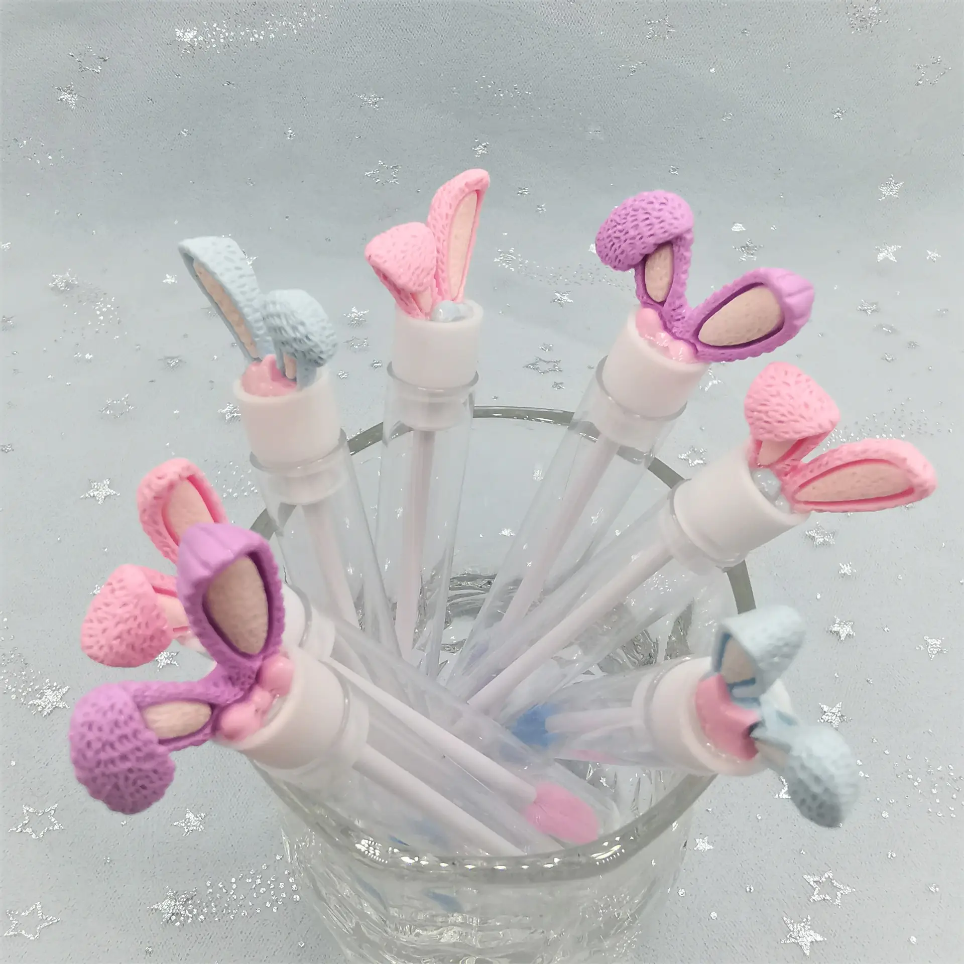 Rabbit Ear Mascara Brush Transparent Tube — feature 12