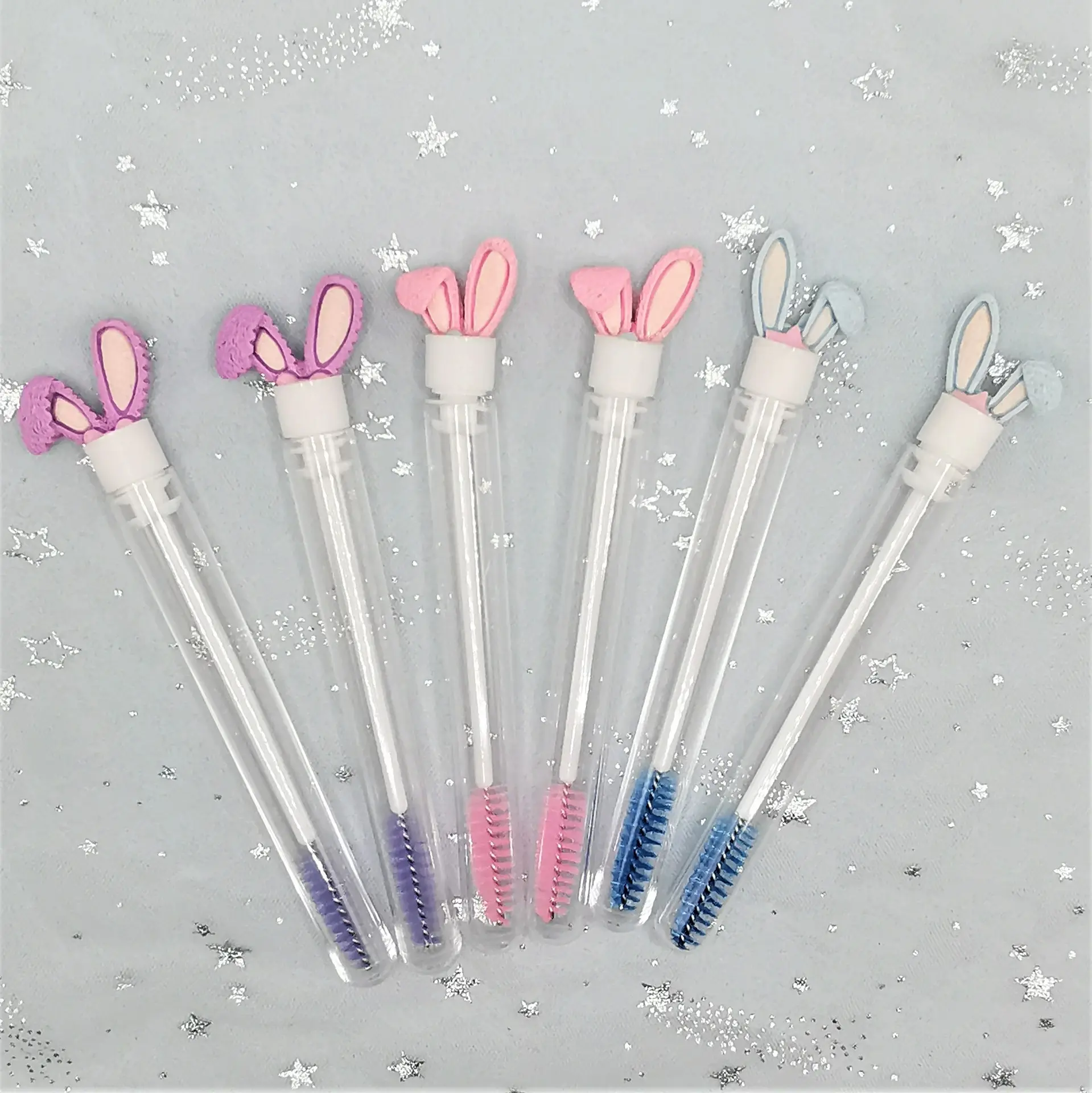 Rabbit Ear Mascara Brush Transparent Tube — feature 14