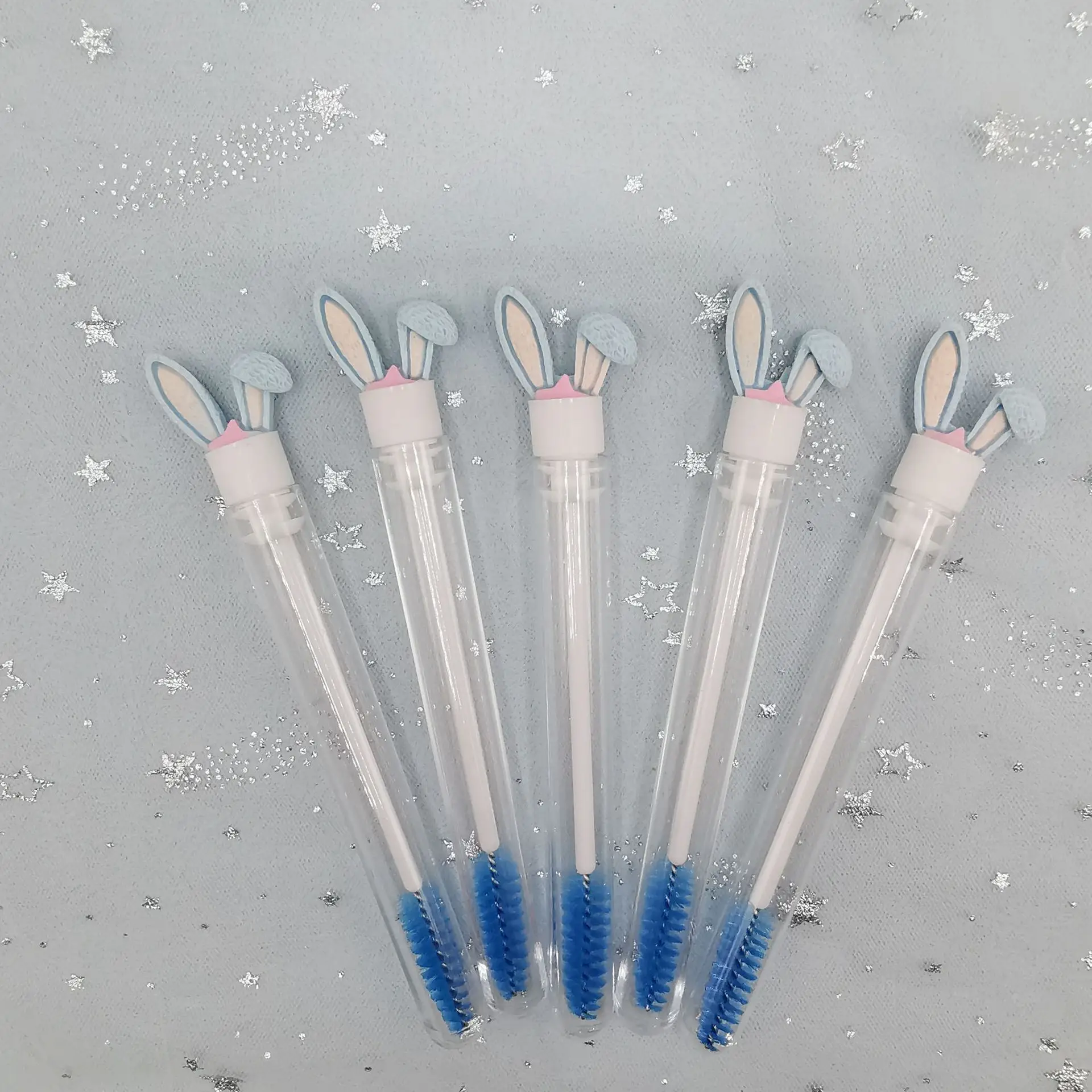 Rabbit Ear Mascara Brush Transparent Tube — feature 17
