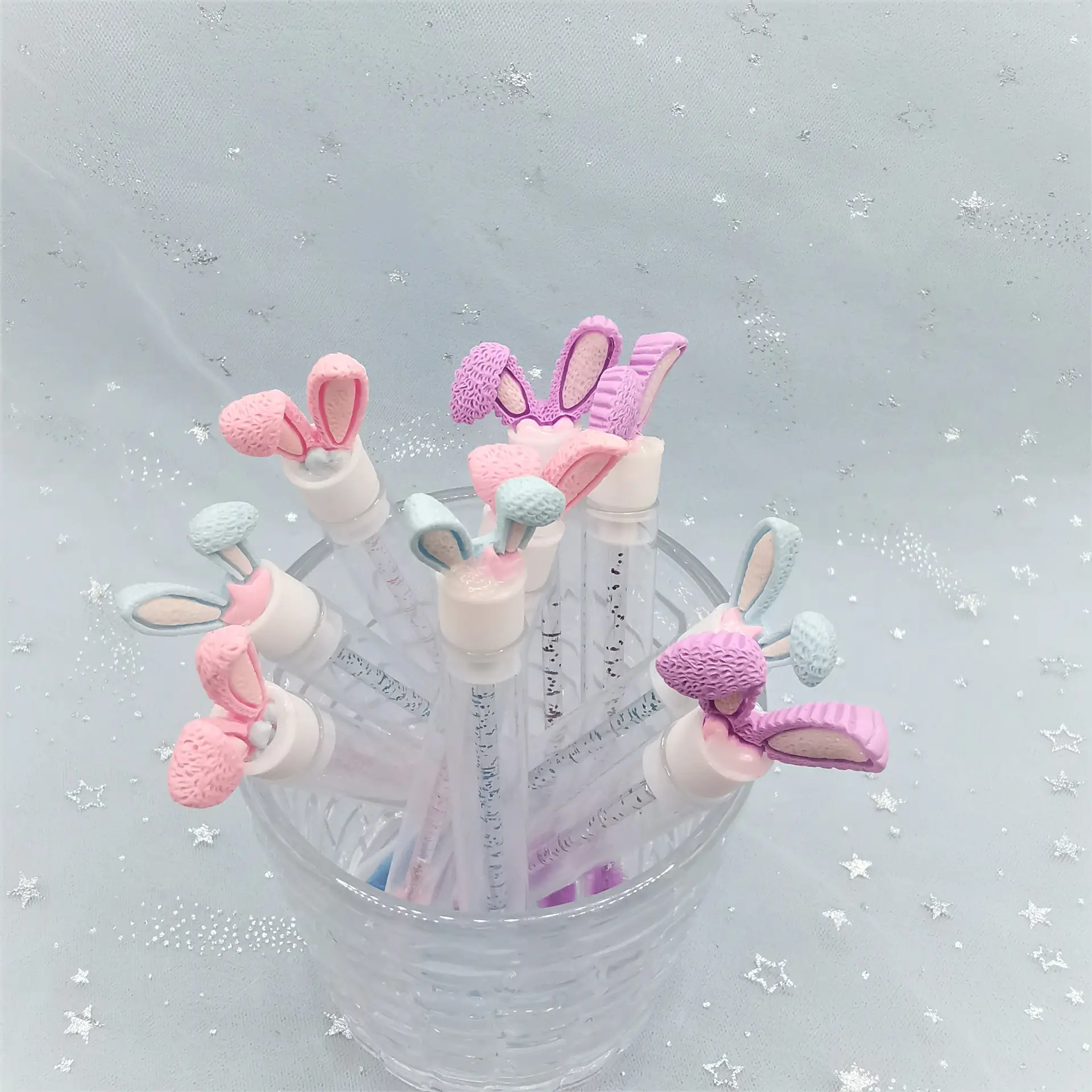 Rabbit Ear Mascara Brush Transparent Tube — feature 3