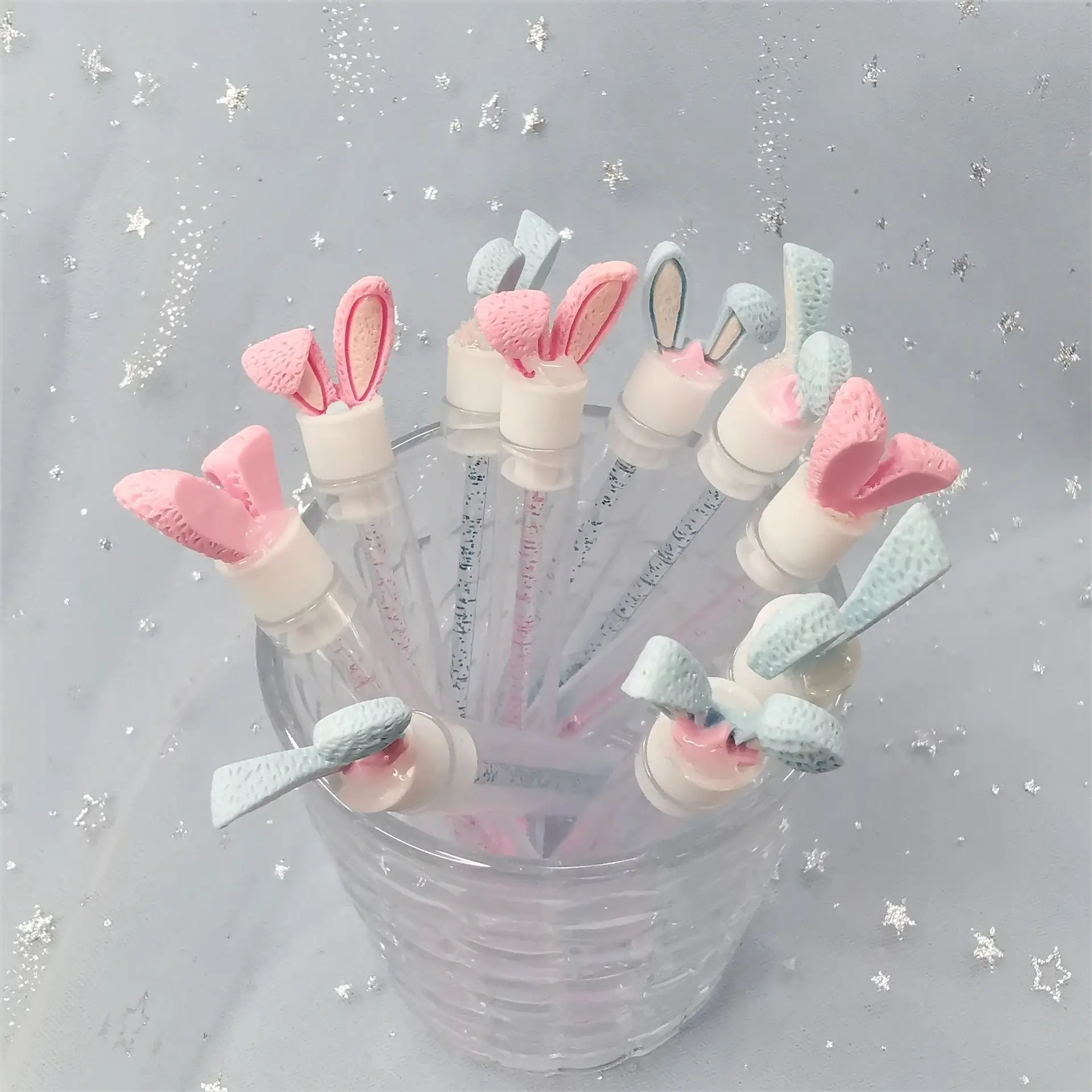 Rabbit Ear Mascara Brush Transparent Tube — feature 4