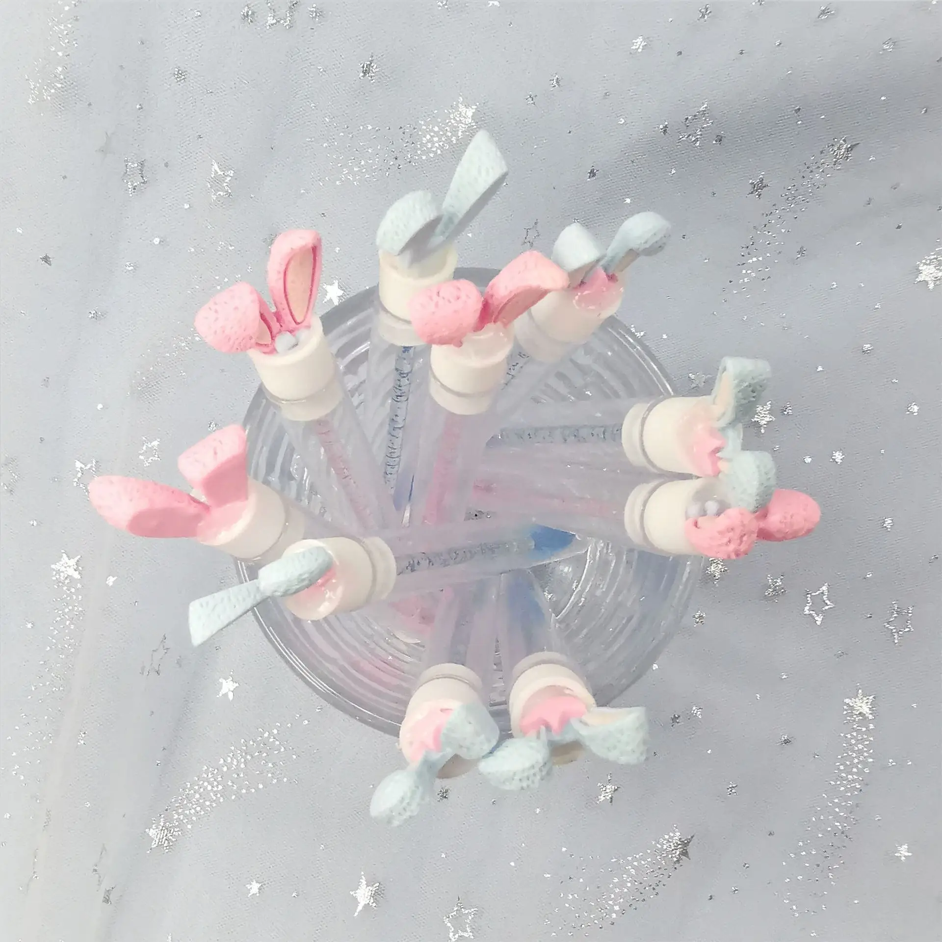 Rabbit Ear Mascara Brush Transparent Tube — feature 9