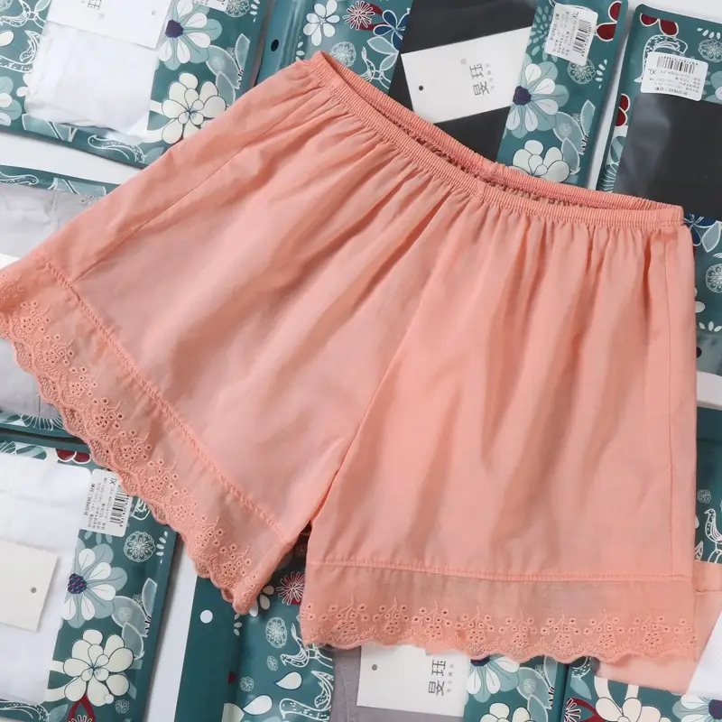White Lace Shorts for Women Summer Comfort