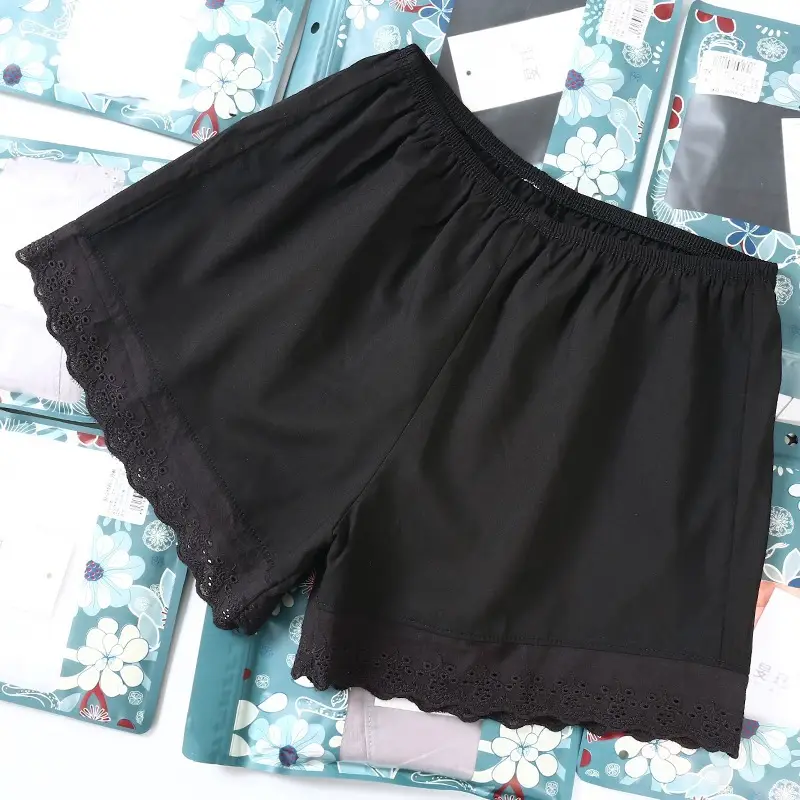 White Lace Shorts for Women Summer Comfort