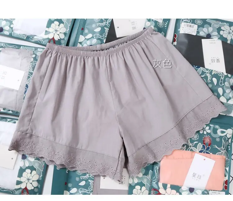 White Lace Shorts for Women Summer Comfort