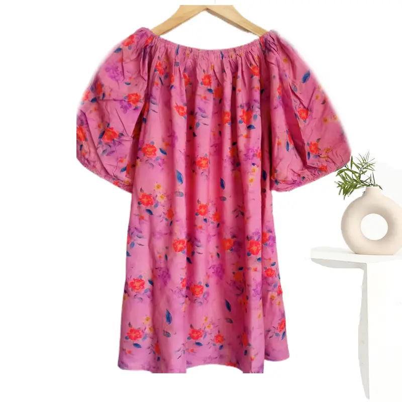 Women's Polka Dot Cotton Silk One-Line T-Shirt - Image 26
