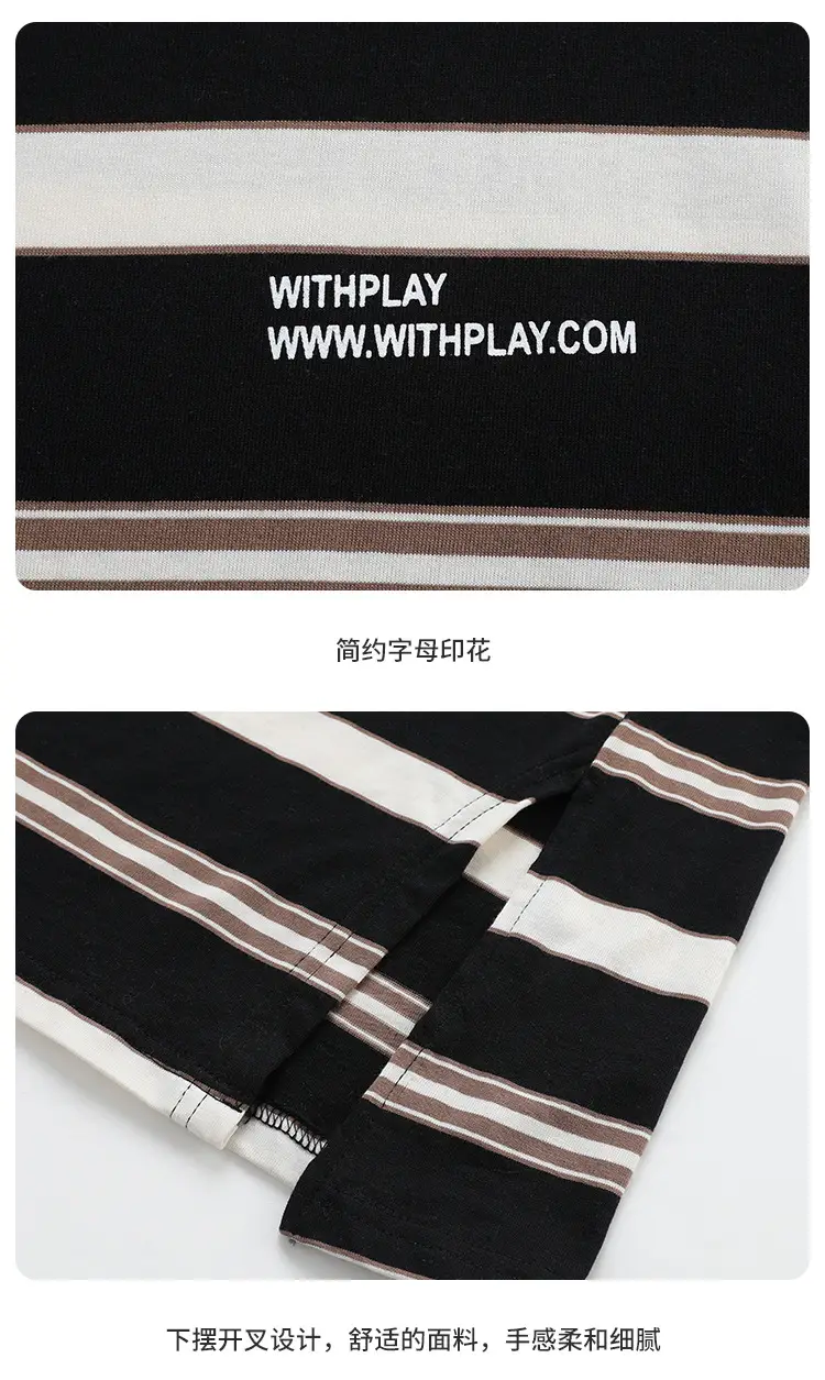 2023 Summer Striped T-Shirt Shorts Set for Boys & Girls — feature 16