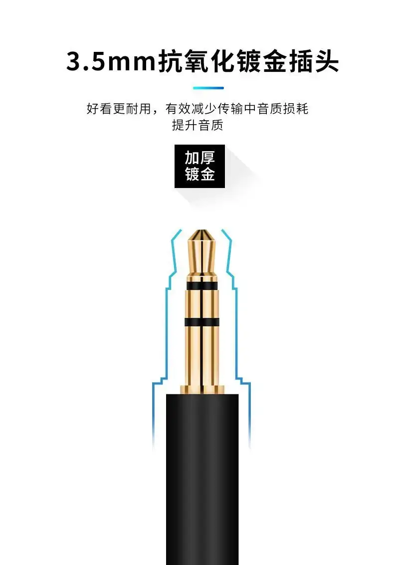 Type-C to 3.5mm AUX Audio Cable 1m Universal — feature 23