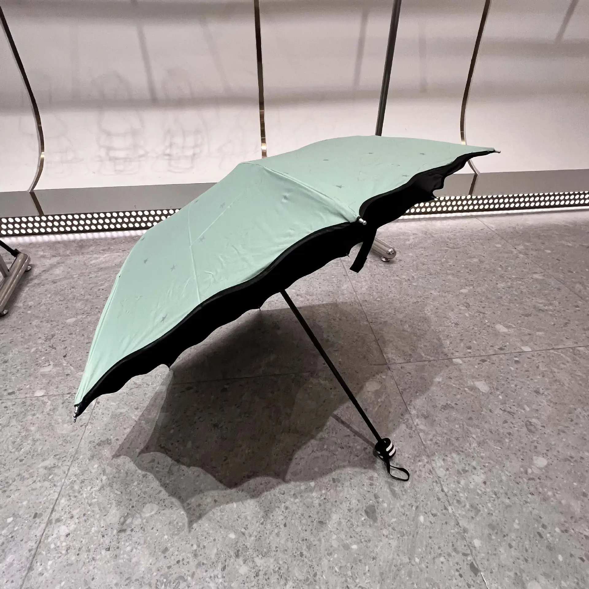 Purple Star Vinyl Umbrella Eight Bone Folding - Image 2