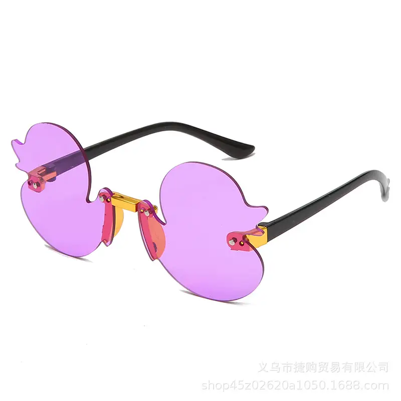 New Duckling Rimless Sunglasses Anti-Ultraviolet