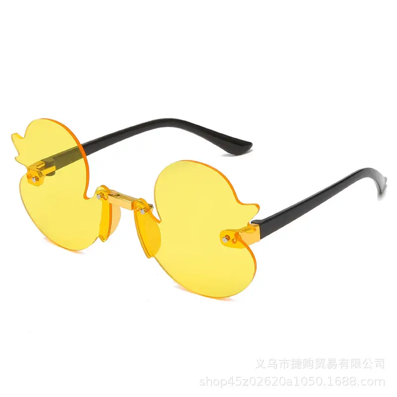 New Duckling Rimless Sunglasses Anti-Ultraviolet
