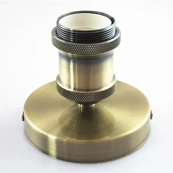 E27 Ceiling Lamp Holder with Cup Open Base - Image 3