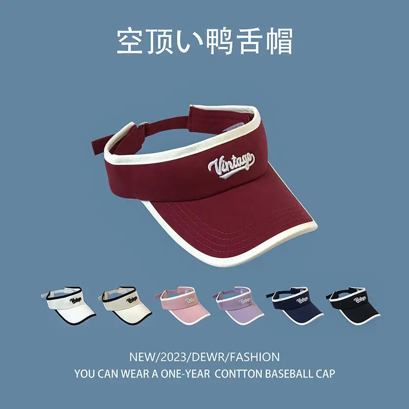 Men Women Baseball Cap White Black Letter Embroidered - Image 8
