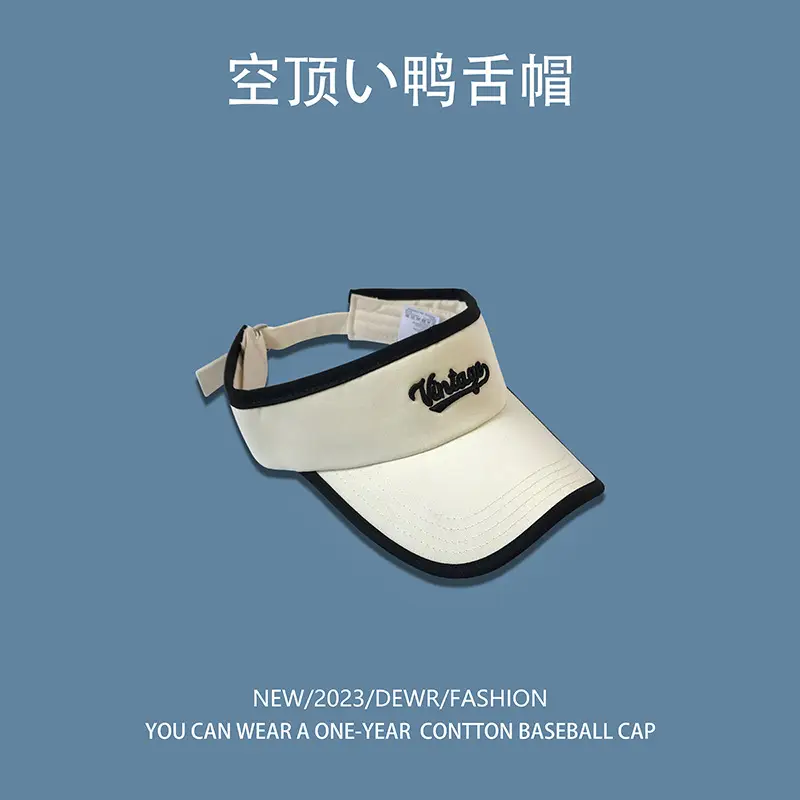 Men Women Baseball Cap White Black Letter Embroidered - Image 4