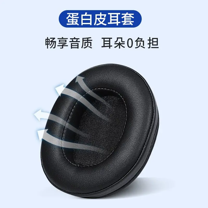 Wireless Earphone Sponge Cover Red White Black - Image 7