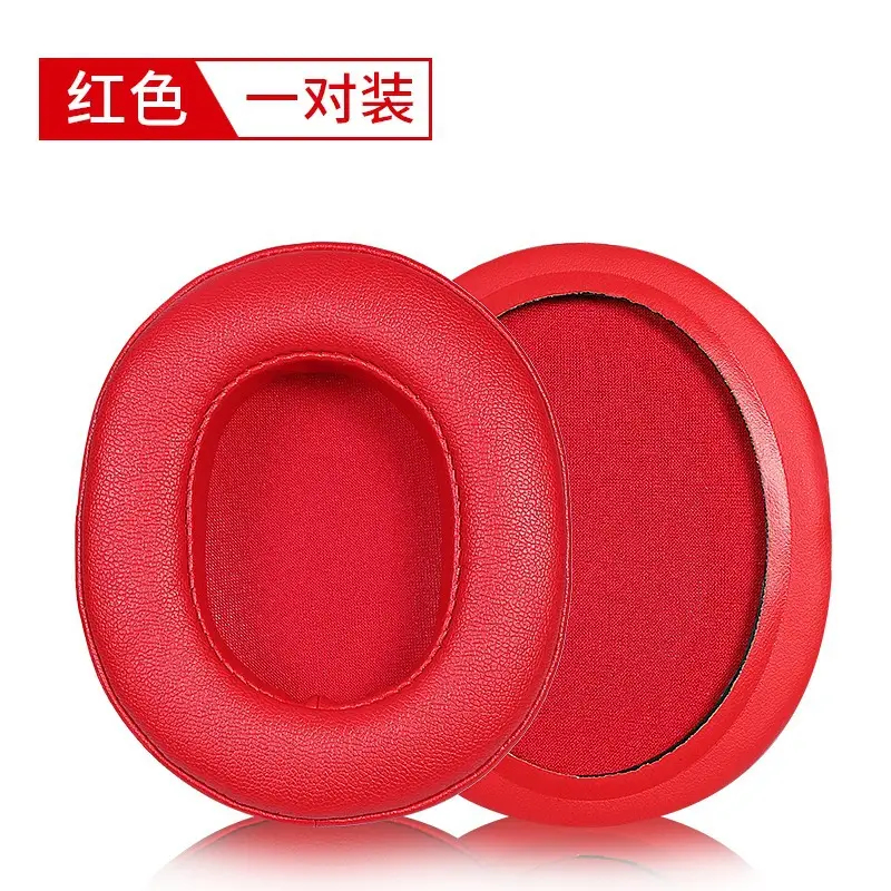 Wireless Earphone Sponge Cover Red White Black - Image 3