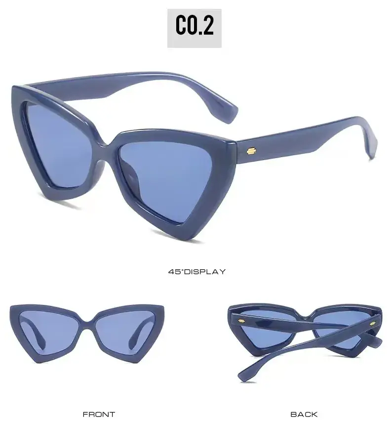 Cat's Eye Anti-UV Women Sunglasses Brown 2022 — feature 10