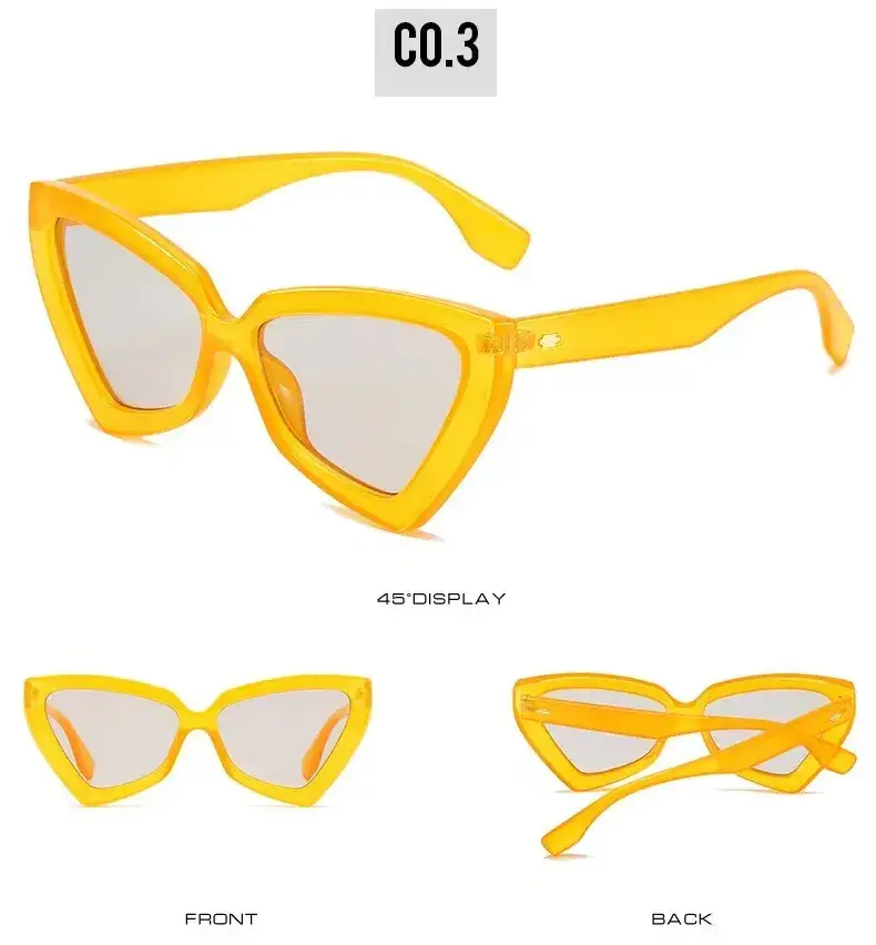 Cat's Eye Anti-UV Women Sunglasses Brown 2022 — feature 11
