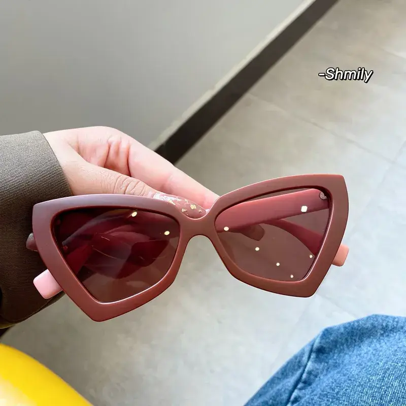 Cat's Eye Anti-UV Women Sunglasses Brown 2022 — feature 2