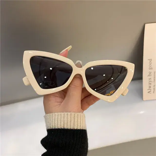 Cat's Eye Anti-UV Women Sunglasses Brown 2022 - Image 2