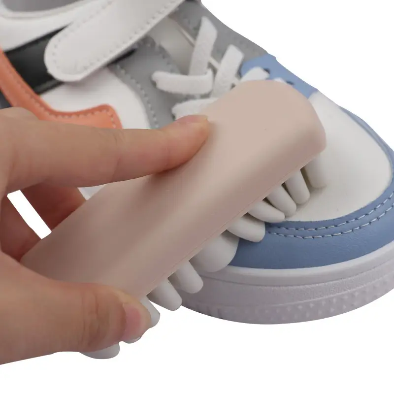 TPR deerskin snow boot cleaning brush beige - Image 6